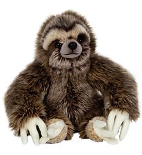 Living Nature Soft Toy - 23x13 cm - Sloth - Brown