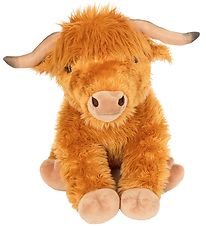Living Nature Soft Toy - 51x28 cm - Giant Highland Cow - Brown