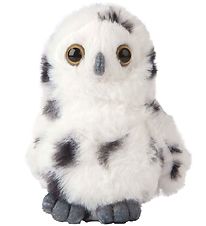 Living Nature Soft Toy - 11x7 cm - Smols - Snow Owl