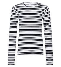 Grunt Blouse - Dopim - Navy Stripe