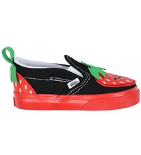 Vans Shoe - Slip-on V Berry - Red/Black