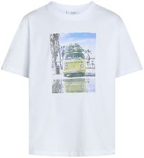 Grunt T-shirt - Kapow - White w. Print