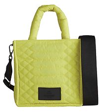 Markberg Tas - VikaMBG Mini Bag Snake Quilt - Elektrisch Yellow