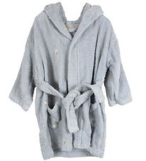 Filibabba Bathrobe - Terrycloth - Pearl Blue