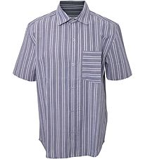 Hound Shirt - Deep Blue/White Striped