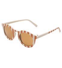 Little Wonders Lunettes de Soleil - Malibu - Crme Rayures