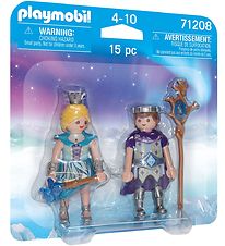 Playmobil DuoPack - Ice princess and ice prince - 71208 - 15 Par
