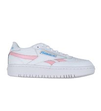 Reebok Skór - Club C Double Revenge - Hvítur/Bleikt