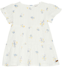 Minymo Kleid - Snow White m. Blumen