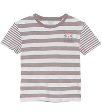Minymo T-shirt - Moon Rock w. Stripes