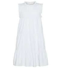 Vero Moda Girl Dress - VmCora - Skyway/Snow White w. Stripes