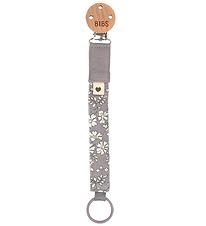 BIBS X Liberty Snudduband - Blóm - Steingervingur Grey