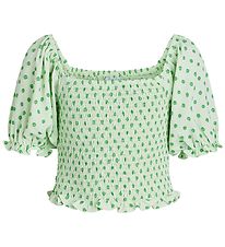 Grunt Top - Points Dots - Green