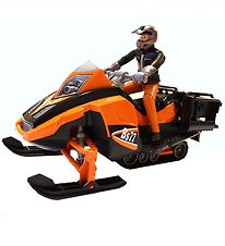 Bruder Figure w. Snowmobile - bworld - 63101