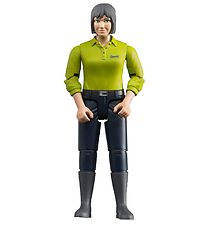 Bruder Figure - bworld - Female w. Dark Blue Trousers - 60405