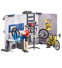 Bruder Speelset - bworld - Fietsenwinkel en werkplaats - 63120