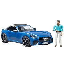 Bruder Car - Roadster w. Driver - 03481