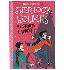 Gads Forlag Book - Sherlock Holmes - A Study I Red - Danish