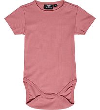 Hummel Bodysuit s/s - hmlRene - Rib - Mesa Rose