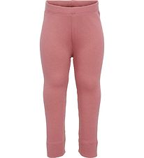 Hummel Leggings - hmlRene Tights - Rib - Mesa Rose