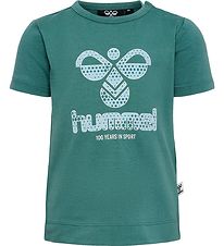 Hummel T-shirt - hmlAzur - Sea Pine