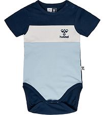 Hummel Bodysuit s/s - hmlAzur Block - Dress Blue