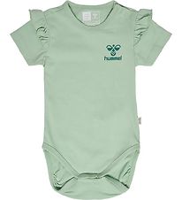 Hummel Samfella k/æ - hmlTalya Ruffle - Silt Green