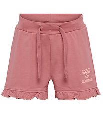 Hummel Shortsit - hmlTalya Ruffle - Mesa Rose