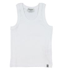 Finger In The Nose Tanktop - Rib - White