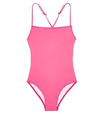 Finger In The Nose Swimsuit - Coco - Fluo Pink