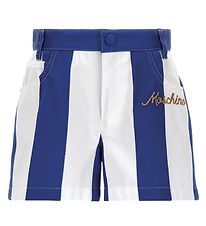 Moschino Shorts - Blue/White Striped