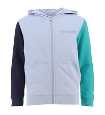 DC Cardigan w. Hood - Riot 2 - Light Blue