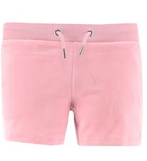 Juicy Couture Shortsit - Veluuri - Vaaleanpunainen Mesi