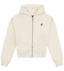 Lyle & Scott Cardigan w. Hood - Turtle Dove