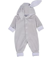 Livly Jumpsuit - Rabbit - Grey Plush