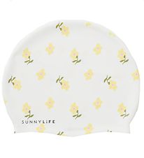 SunnyLife Swim Cap - The Fairy Lemon - White/Yellow