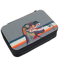 Jeune Premier Pencil Case w. Contents - Reflectosaurus