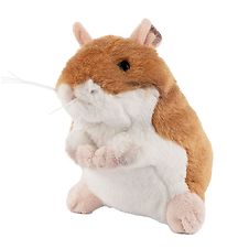 Living Nature Soft Toy - 11x7 cm - Hamster - Brown