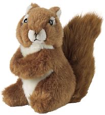 Living Nature Soft Toy - 14x11 cm - Squirrel Medium+ - Brown