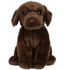 Living Nature Soft Toy - 23x11 cm - Labrador - Brown