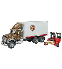 Bruder Lastbil - Mack Granit UPS m. Truck - 02828
