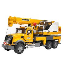 Bruder Machine de travail - Mack Granit Liebherr Grutier - 02818