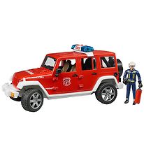 Bruder Auto - Jeep Wrangler -htajoneuvo Valolla/ni - 02528