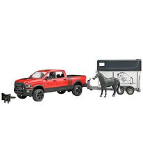 Bruder Car - RAM 2500 w. Horse and Horse trailer - 02501