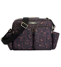 Storksak Kinderwagen Organizer - Black/Leopard