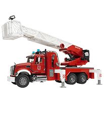 Bruder Car - Mack Granite Fire Truck w. Light and Sound - 02821