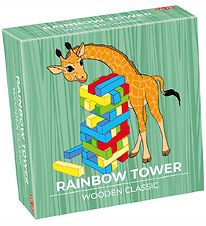TACTIC Game - Rainbow Tower - Wooden Classic+