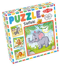 TACTIC Puzzle Game - My First Puzzle - 4x6 Bricks - Safari