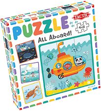 TACTIC Puzzel - My First Puzzel - 4x6 Bakstenen - Allemaal aan b