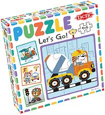 TACTIC Puzzle Game - My First Puzzle - 4x6 Bricks - Let's Go